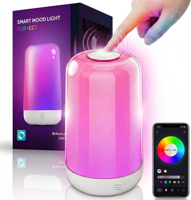 Smart Touch Bedside Table Lamp LED Night Lights
